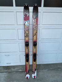 Dynafit Stoke 191cm Touring Ski, Fritschi Bindings, G3 Skins