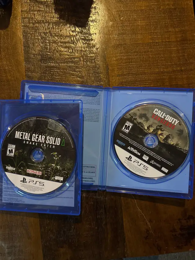 PS5 Games - Metal Gear Solid & Call of Duty in Sony Playstation 5 in Edmonton - Image 3