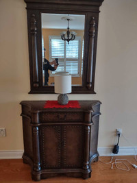 Entrance Cabinet and Mirror 