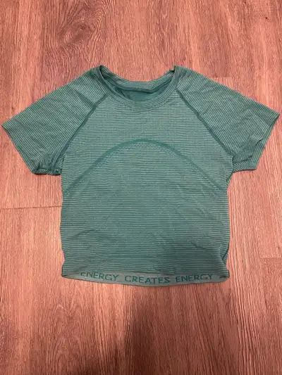 Lululemon Swiftly Tech Cropped Short Sleeve 2.0, View more