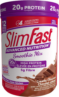 SlimFast Advanced Nutrition Meal Replacement Smoothie Mix 324g