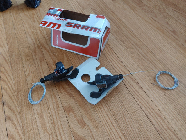 SRAM X3 3x7 speed shifter set in Frames & Parts in Ottawa