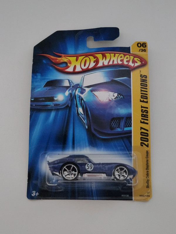 Hot Wheels Shelby Cobra Daytona Coupe 2007 First Editions 06/36 in Toys & Games in Kitchener / Waterloo