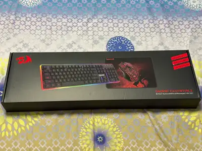 Redragon S107 Keyboard/Mouse/Mousepad Set, View more