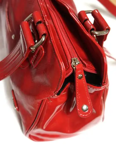 La Diva Womens Bag in Stunning Red, View more