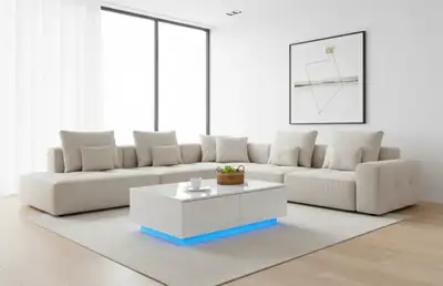LED ensemble de meuble de maison salon chambre table, View more