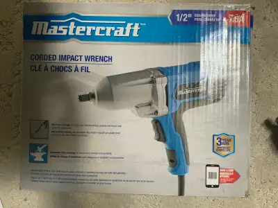 Mastercraft 7.5 Amp Impact Driver - LIKE NEW, View more
