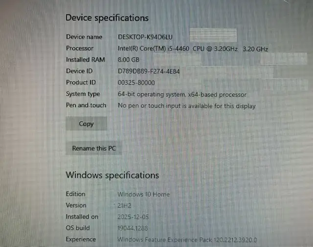 Dell XPS home, business use desktop for sale, asking $125 in Desktop Computers in Edmonton - Image 5