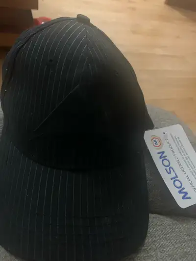 Black with grey stripes Molson Coors Light cap -new, View more
