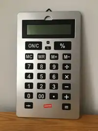 grande calculatrice à 12 chiffres  pour accrocher au mur  ou ...
