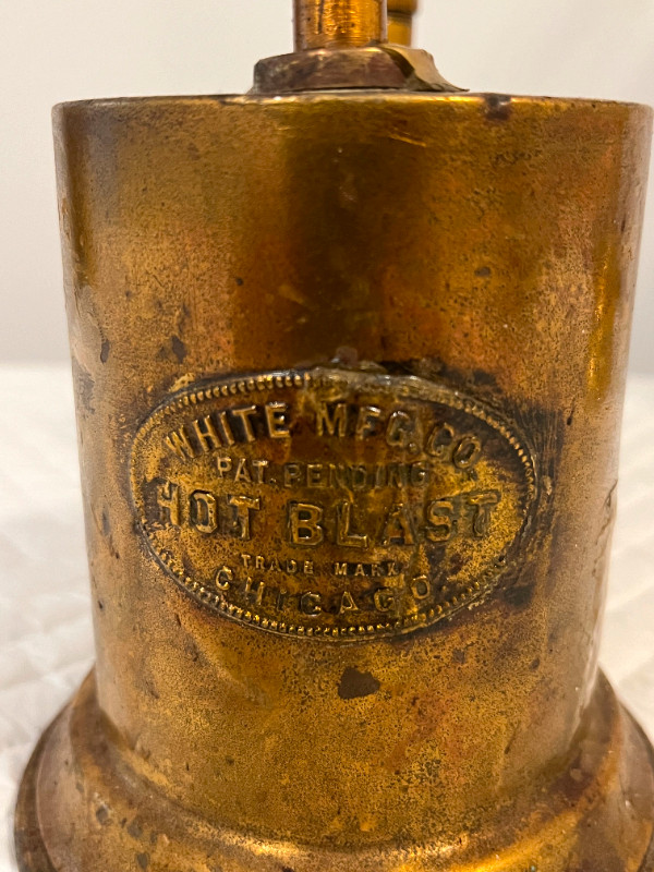 Antique Brass Blow Torch in Arts & Collectibles in St. Catharines - Image 3