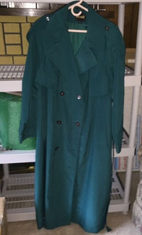 "Fen Nellie"..Plus Size Full Length Raincoat....