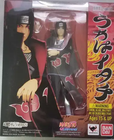 Selling a brand new sh figuarts naruto akatsuki itachi PRICE FIRM Can ship at buyer's expense. Cash...