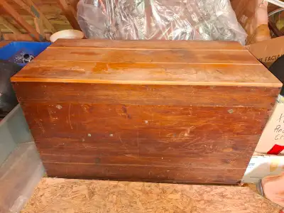 STORAGE CHEST - WOOD, View more