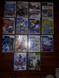 Wii and xbox games