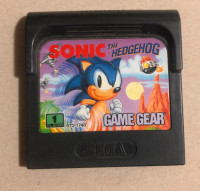Sega Game Gear Sonic The Hedgehog 1 video game