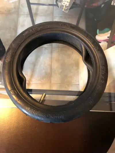 8 1/2 X2 Electric Scooter Tire, Electric Scooter Tubeless Tire Cushioning Safe Driving Impact Resist...