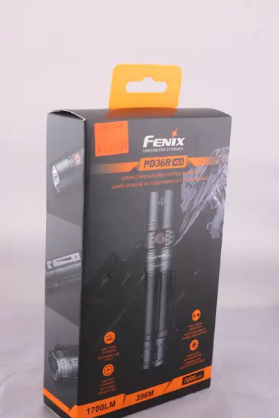 1700LM Flashlight FENIX PD36R V2.0- Black (#42861-1), View more