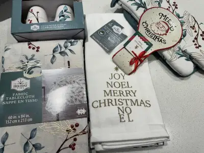 BRAND NEW Christmas Themed Kitchen Accessories, View more