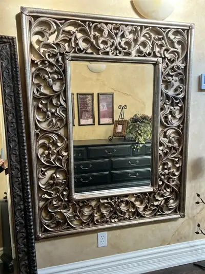 Ornate mirror, View more
