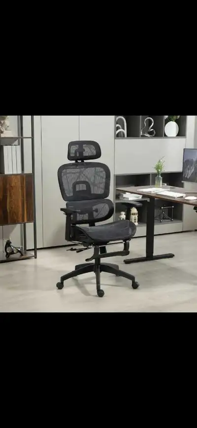Office Chair with 3D Armrest, High Back Desk Chair with Lumbar , View more