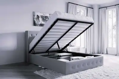 Storage Bed with double and queen , View more