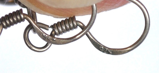 AMBER SILVER EARRINGS in Jewellery & Watches in Ottawa - Image 3
