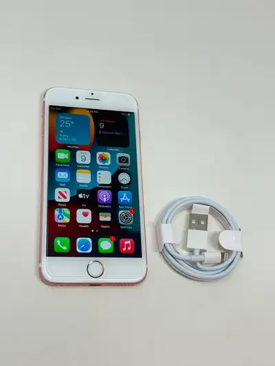 iPhone 6S 128GB Bell/Virgin Rose Gold Like New 10/10, View more