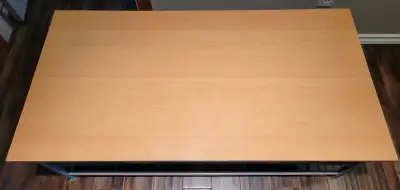 Gently used coffee table in good condition. Some screws are missing as shown in pictures. Screws are...
