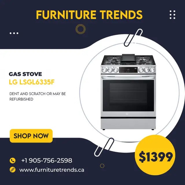 Today Special Deals on Stove Starts From $699.99 in Stoves, Ovens & Ranges in Peterborough - Image 2