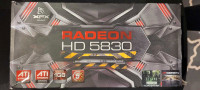 XFX ATI Radeon HD 5830 Video card