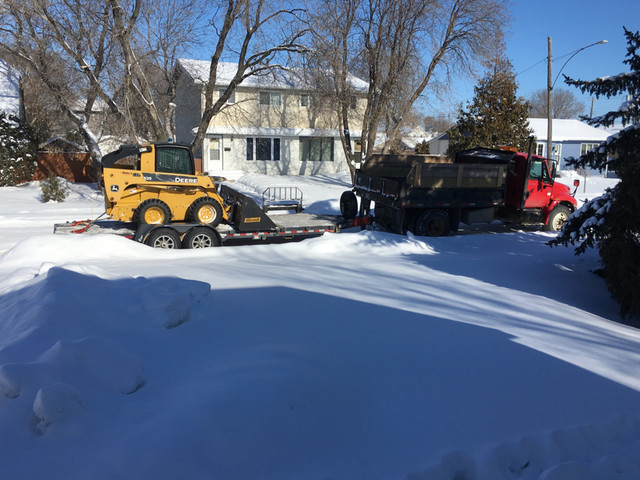 Skid Steer Service in Snow Removal & Property Maintenance in Winnipeg