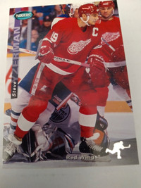 Steve Yzerman Parkhurst hockey card in pack fresh condition 