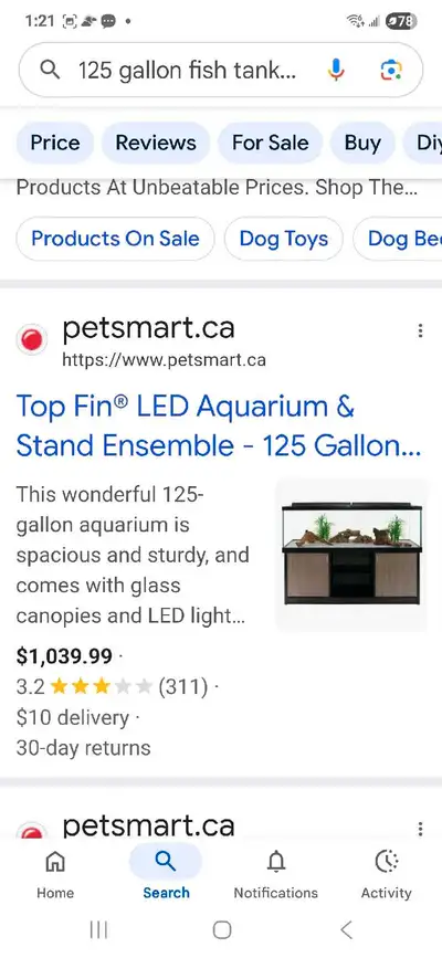 Selling my 125 gallon as we want to move up in size. It's only a year old and in beautiful condition...