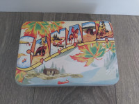 Roots Canada Vintage-Inspired Collectible Tin/Container