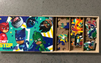 Set of children jigsaw puzzles