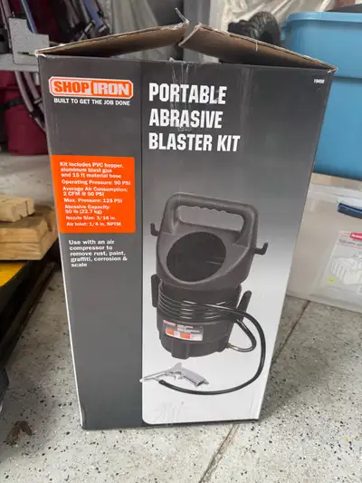 Portable Sandblaster Princess Auto , View more