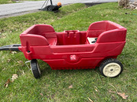 Wagon for kids. Seats two. 