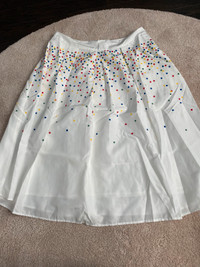 HBC Stripes - Polka Dot Skirt - Size 16