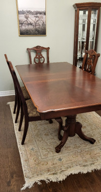 Dinning table, Set with 6 chairs