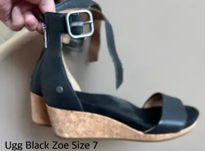 UGG leather strappy sandal sz 7, View more