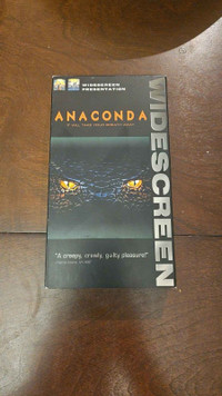 Anaconda VHS. East Hamilton.