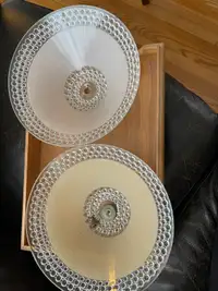 Unique Vintage glass  Pendants 