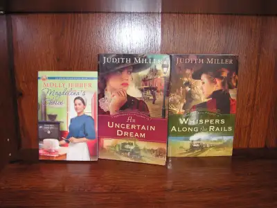 6 Mixed Christian Fiction Books Amish & Non-Amish $5 each, View more