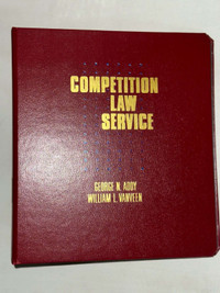 2-Pack Outer Cases For Books Of Competition Law Services, Dark B