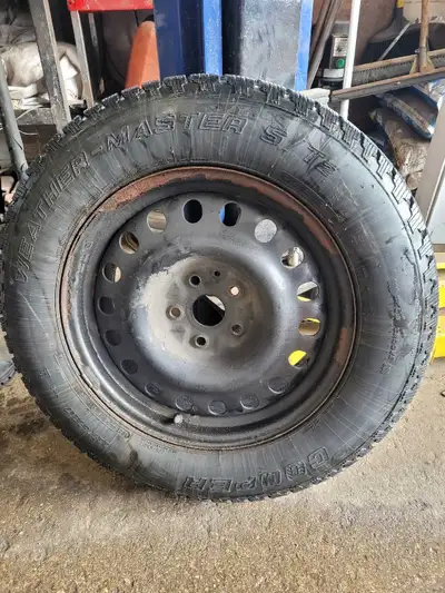 Cooper S/T2 Winter tires on steel rims for sale. - size 225/65 R17 - were used on a 2021 Subaru Outb...