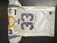 Game worn football jersey Arena Football League