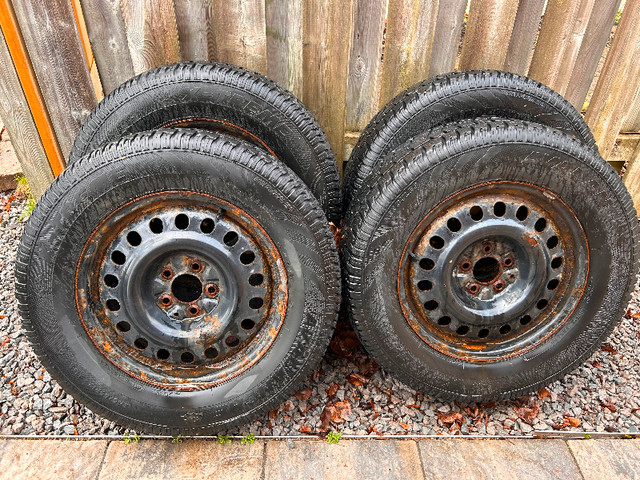 4 Tires on Rims for Sale - 245/65R17 (Aurora) in Tires & Rims in Markham / York Region