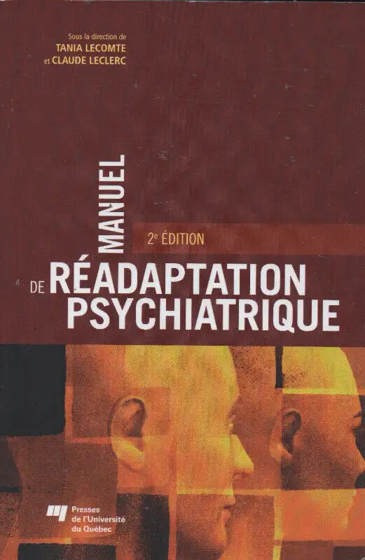 Manuel de Réadaptation Psychiatrique in Textbooks in Longueuil / South Shore - Image 2