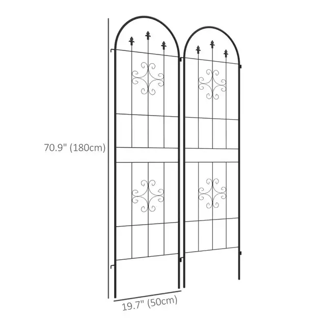 Allow design metal trellis Set of 6, Garden Trellis  Climbing in Patio & Garden Furniture in Markham / York Region - Image 4